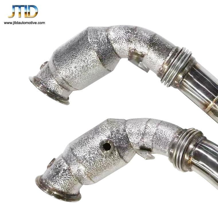 China Manufacture Heatshield Exhaust Downpipe for BMW X5m E70 X6m E71