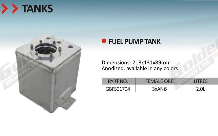 Single Efi Pump Compact Surge Tank