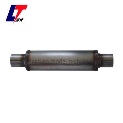 High Flow 4&quot; Round Custom Racing Car Exhaust Muffler