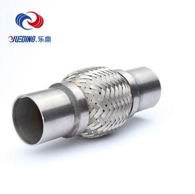 Braided 10inch Aluminium Nipple Stainless Steel Exhaust Header