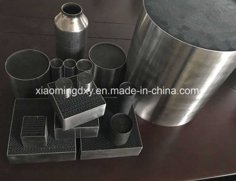 Three Way Catalytic Converter Metallic Metal Honeycomb Substrate
