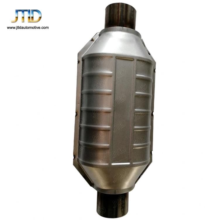 Hot Sale 2 Inch Inlet High Flow Catalytic Converter Oval Catalytic Converter