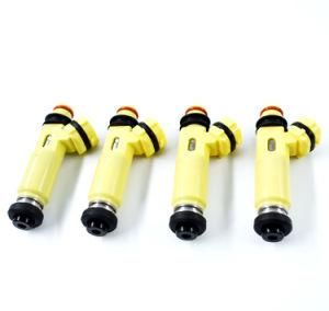 4 X New OEM Yellow Fuel Injectors for 2004-2008 Rx-8 195500-4450 Us Seller