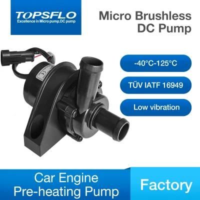 12V 24V DC Brushless Water Circulation Pump for 12V Electric Car Heater