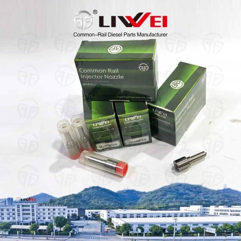 Liwei Brand Common Rail Diesel Nozzle Dlla148p816 for Injector 095000-507# / 513#16600-Aw400/Aw420/Aw40c  for Nissan X-Trail 2.2D Almera 2.2dprimera 2.2D