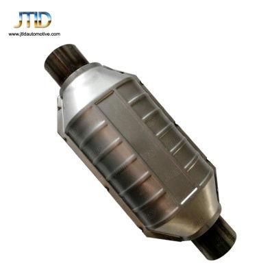 Hot Sale 2 Inch Inlet High Flow Catalytic Converter Oval Catalytic Converter