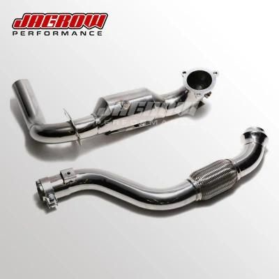 High-Flow Performance Race Downpipe Link Pipe Mercedes Cla-Class Cla180 Cla220 Cla260 Cla200 2013-2018