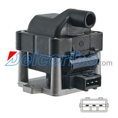 OE 357905104, 867905104 for VW Beetle, Cabrio, Combio Excellent Ignition System Ignition Coil