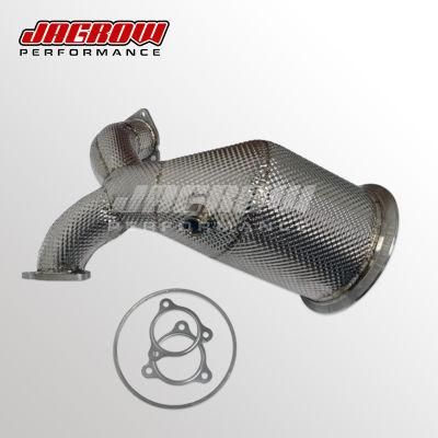 High Performance 304 Stainless Steel Exhaust Downpipe for Audi S4/S5 (B9)