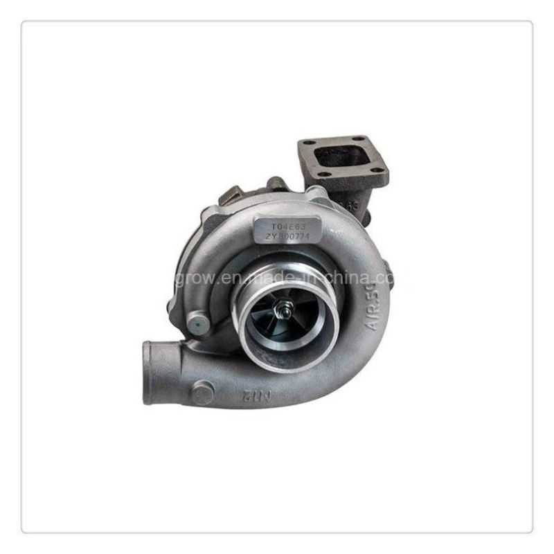 T3 T4 T04e Turbo Universal Turbocompressor 1.6L-2.5L 5 Bolts / T3 Flange 300+HP T3 Flange Turbine Turbocharger Engine