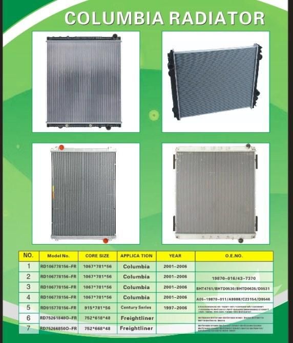 Radiator Suitable for Accent Solaris KIA Rio 253101r000 253104L000 253101r150 Hy3010185 25310-1r000 25310-4L000 25310-1r150