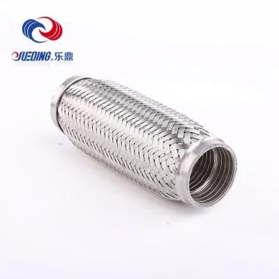 Exhaust System Interlock Flexible Corrugated Pipe Extension with Nipple