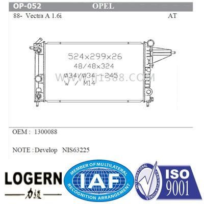 1300088 Aluminum Car Radiator for Opel Vectra a 1.6&prime;88- at
