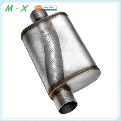 High Flow Customized Silencer Auto Parts Stainless Steel Universal Exhaust Muffler