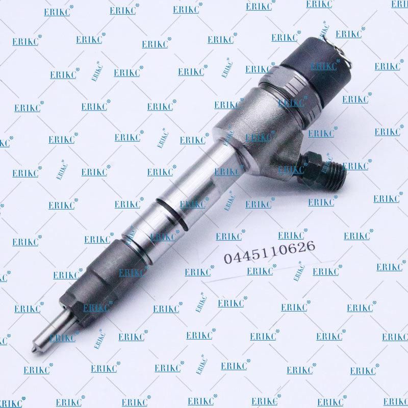 Erikc 0445110626 Fuel Injection 0445 110 626 Bosch Diesel Oil Injectors 0 445 110 626 Common Rail Engine Injector