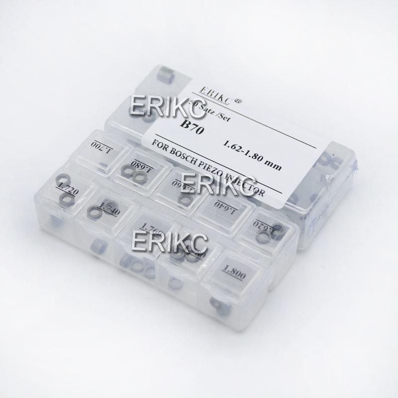 Erikc Common Rail Piezo Injector Adjusting Shim Kit B70 E1023502 Piezo Injector Nozzle Shim Washer Size 1.62 mm-1.80 mm