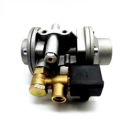 Llano Silver and Black Ln-Lbrc Pressure Reducer for CNG Cars