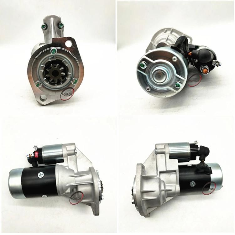 24V 3.5kw 9t Excavators Starter for Isuzu Yanmar S24-03c