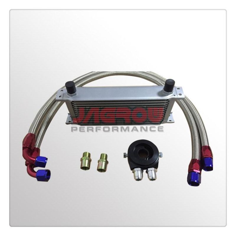 High Performance Mocal 13 Row Oil Cooler Kit with Sandwich Plate