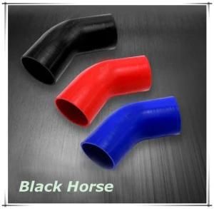 Custom Design High Quality Red 2.68&quot; 2-2/3&quot; 68mm 45 Degree Elbow Silicone Hose Pipe Elbow Turbo Hose