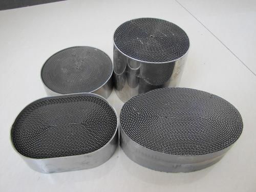 Catalytic Converter Metal Honeycomb Substrate for Cars/Motorcycle