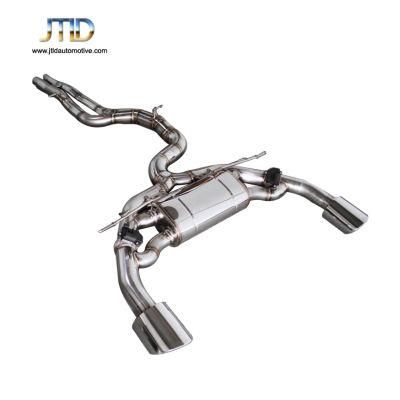 304 Stainless Steel Exhaust System Valved Exhaust Catback for Audi Ttrs