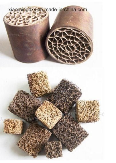 Car or Motorcycle Catalytic Converter Metal Honeycomb Catalyst Substrate