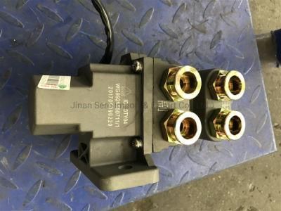 Sinotruk HOWO Dump Truck Spare Parts Electric Directional Valve Wg9925550711 for Sino Truck Chassis Parts