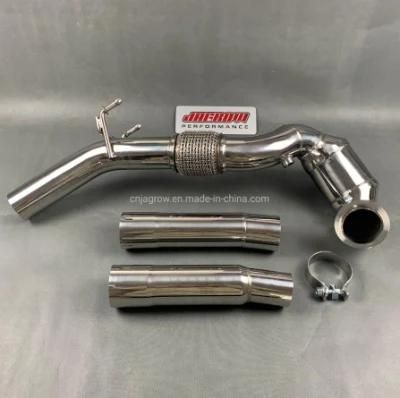 4.0&prime;&prime; VW Golf Mk7 Mk7.5 Gti Seat Leon Cupra 5f Skoda RS 5e Tfsi Audi A3 1.8t 2.0t Exhaust Downpipe