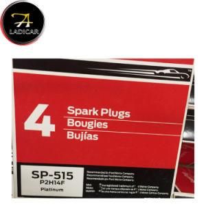 Auto Parts Engine Spark Plug Ignition Spark Plugs Bujais Bougies for Ford Sp515 Pzh14f Sp-515
