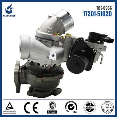 Toyota RHV4 17201-51020 VB36 Electric Turbocharger CHRA for Engine 1VD-FTV VDJ76/78/79