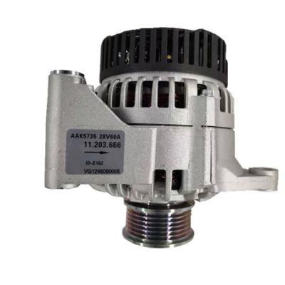 Sinotruk HOWO Engine Spare Parts Alternator Vg1246090005 for HOWO Shacman FAW