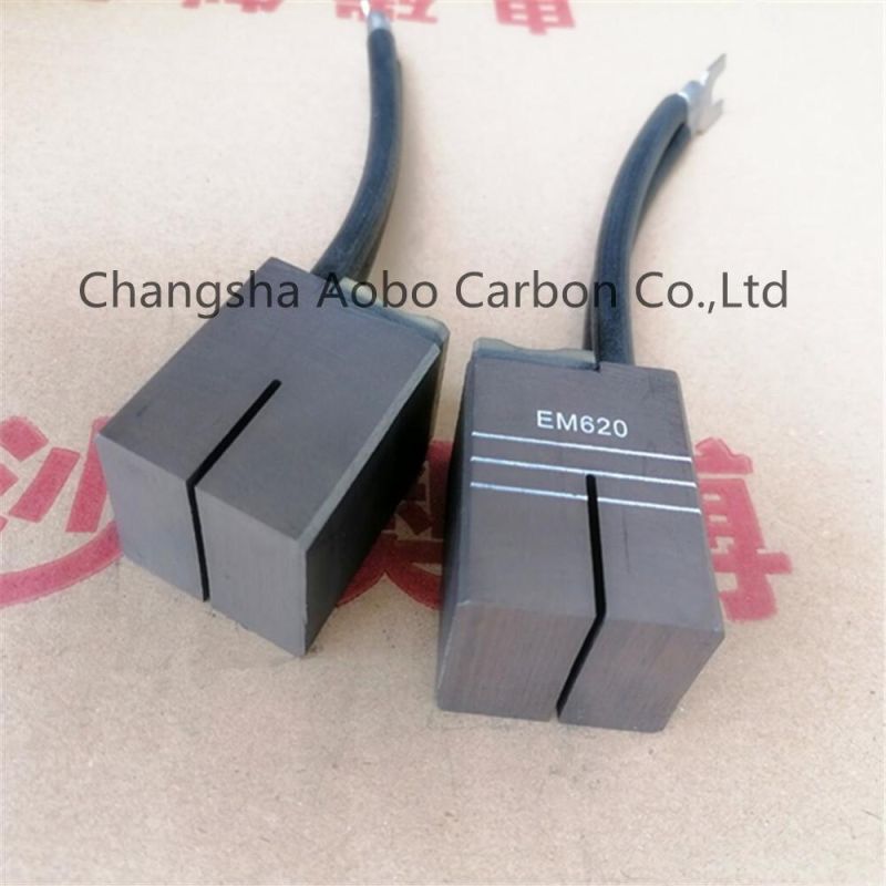 sales for carbon graphite carbon brush EM620 made in China