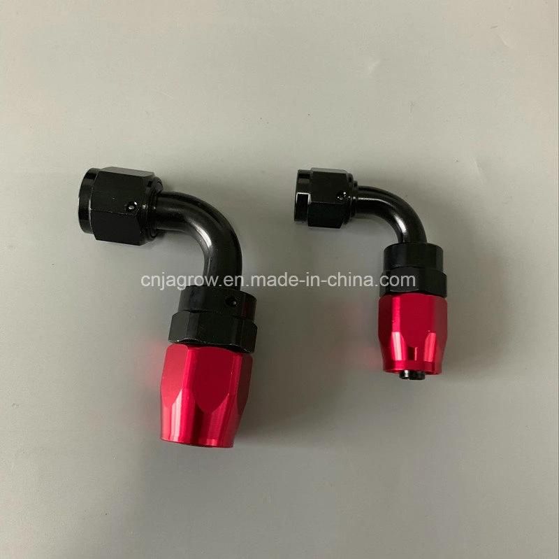 An6 An8 An10 Custom Aluminum Fitting Oil Cooler Hose End