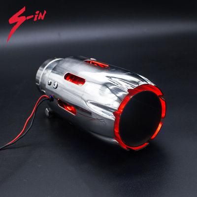 SS304 LED Light Exhaust Tips/Exhaust Tail Pipe/Exhaust Muffler