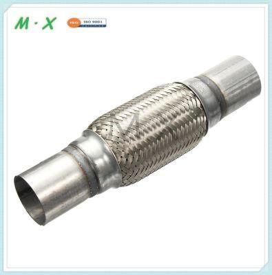 High Performance Exhaust Flexible Pipe with Nipple for Exhaust System Auto Parts