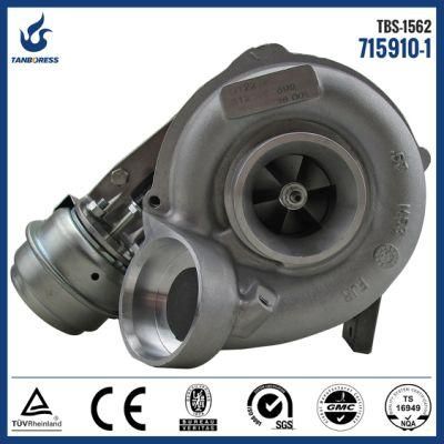 GT2256V turbo 715910-1 A6120960599 715910-0001 6120960599 turbo for Mercedes-Benz OM612 engine turbocharger