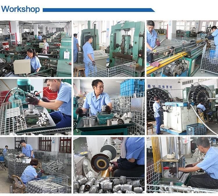 Flexible Metal Hose for Exhaust System with Nipple Interlock
