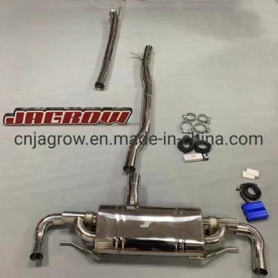 304 Stainless Steel Exhaust System for Mercedes Benz A45 A45s W177