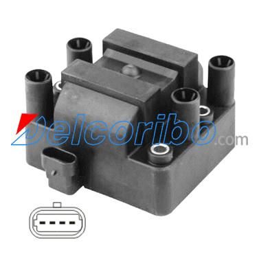 Gaz 48.3705, 483705, 4083705, 48003705000000, 48003-7050000-00 Ignition Coil