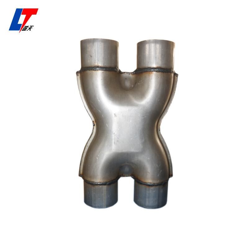 Hot Sale Auto Part Stainless Steel 409 X-Pipe Welding Exhaust Tip Pipe