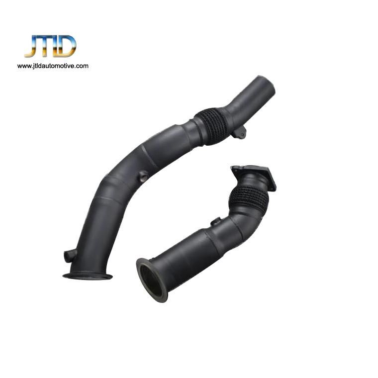 Stainless Steel Exhaust Pipe Exhaust Downpipe for S55 F80/F82/F83 M3/M4 Catless Downpipe 2014 +