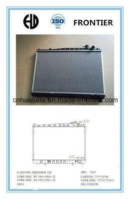 High Quality Aluminum Brazed Welding Car Radiators for Frontier