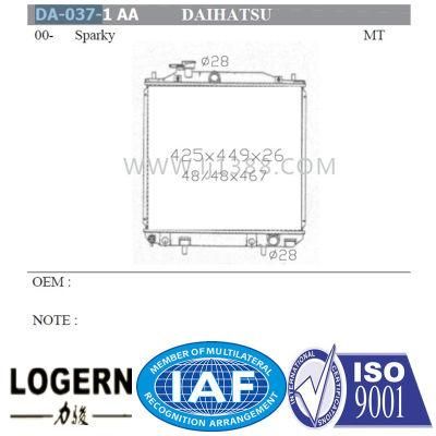 Plastic/Aluminum Car Radiator for Daihatsu Sparky&prime;00- Mt