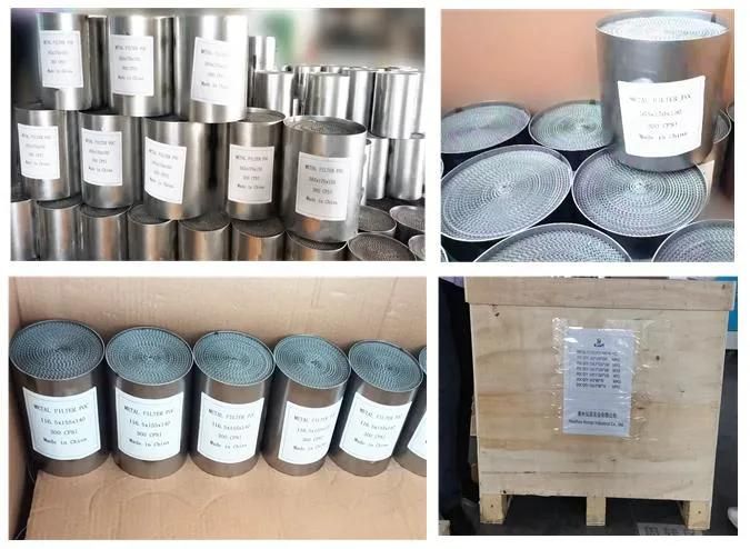 Euro5~6 Metal DPF Filter and Metal Honeycomb Substrate Catalytic Converters with Shell for Diesel Engine Exhaust System