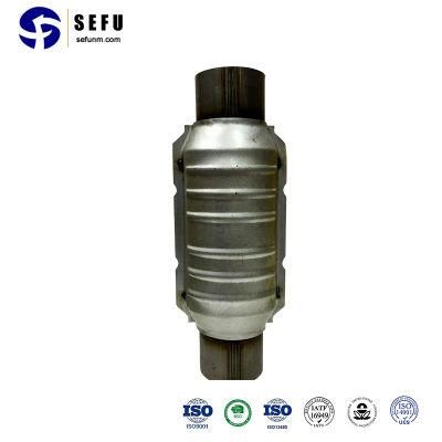 Sefu China Exhaust Manifold Supplier Honeycomb Ceramic Automobile Universal Catalytic Converter Euro 3 Catalytic Converter for Car Exhaust
