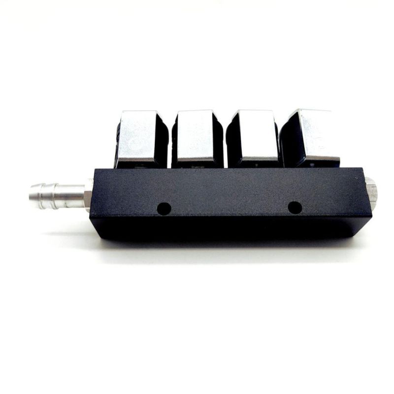 Llano Black LPG CNG Rail Injector Ln-Lig1s for 3 Ohm 4 Cylinder Engine