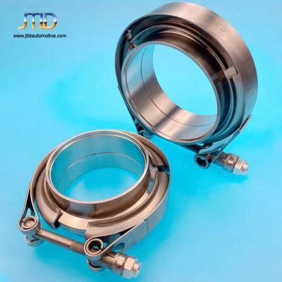 2 Inch Stainless Steel Exhaust V Band Clamp with Male and Female Flange Kit