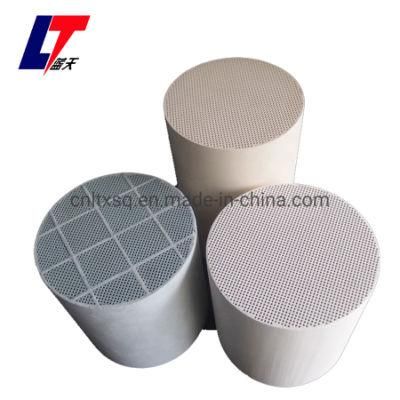 Honeycomb Ceramic Substrate Sic/Cordierite Based Diesel Particulate Filter DPF