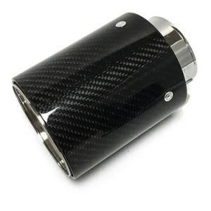 Car Universal Exhaust Pipe Carbon Fiber Cover Exhaust Muffler Pipe Tip